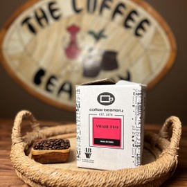 Amaretto Coffee Pods by Coffee Beanery | 48ct Bulk Flavored Coffee Pods Medium Roast Coffee Pods| 100% Specialty Arabica Coffee| Gourmet Coffee Pods