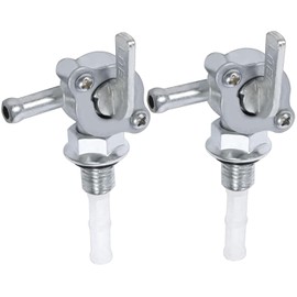 Petrol Tap Switch M10 (Pack of 2) Fuel Tap Power Generator Switch Petrol Tap Universal Fuel Tap for Generator Fuel Tank Motorcycles Offroad Karts