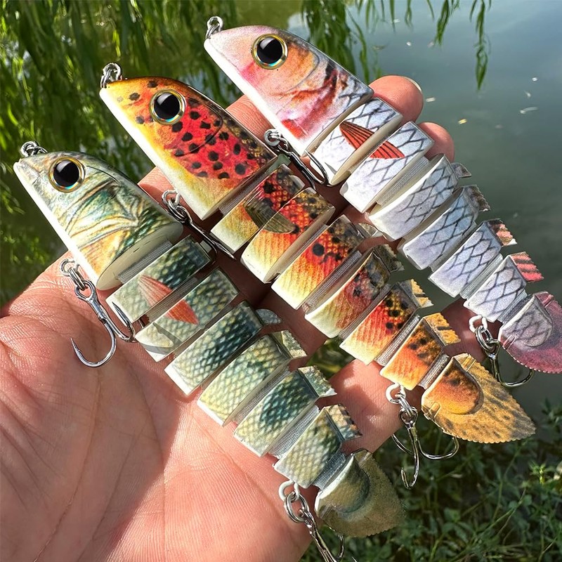Bass Fishing Lures - Crankbaits Swimbaits Lure Artificial Bait -