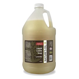 Nature's Oil Liquid Castile Soap, Lavender Scented, 1 Gallon