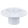 Folanda Floor Drain, Plastic Pool Drain with Anti-Blocking Grid, Durable