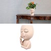 Face Planter Pots Resin Home Head Planter Face Flower Pot