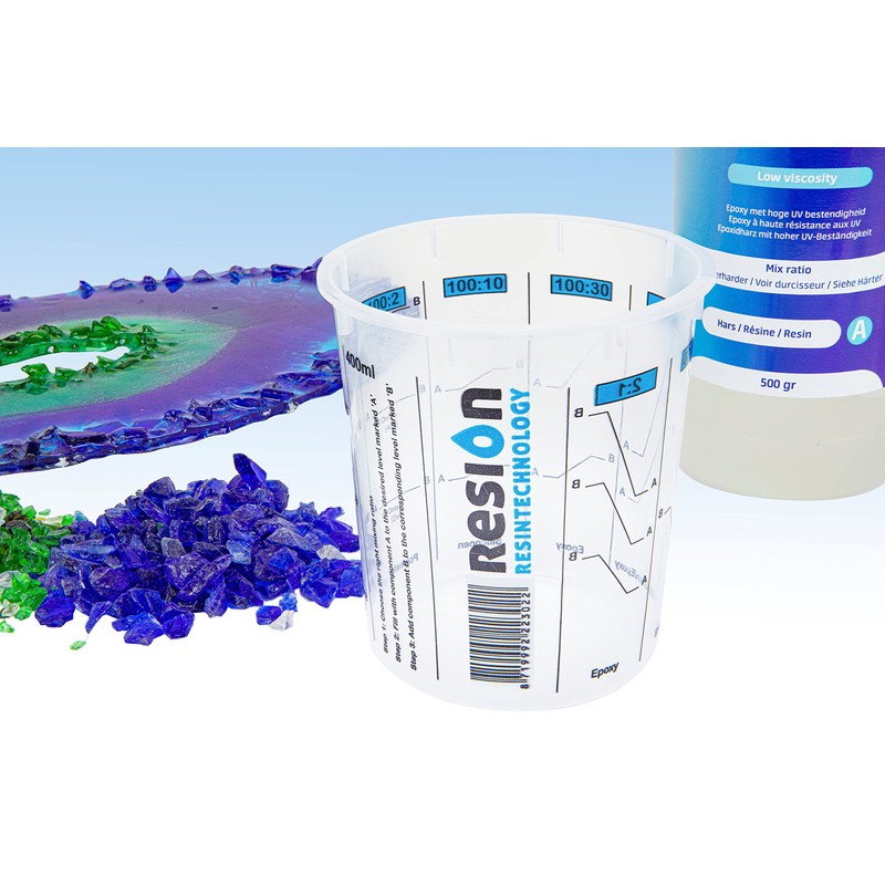 RESION 25 x Paint Mixing Cups | 400 ml |