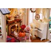 CUTEROOM DIY Miniature Dollhouse Kit Handmade Wooden Miniature Kit &