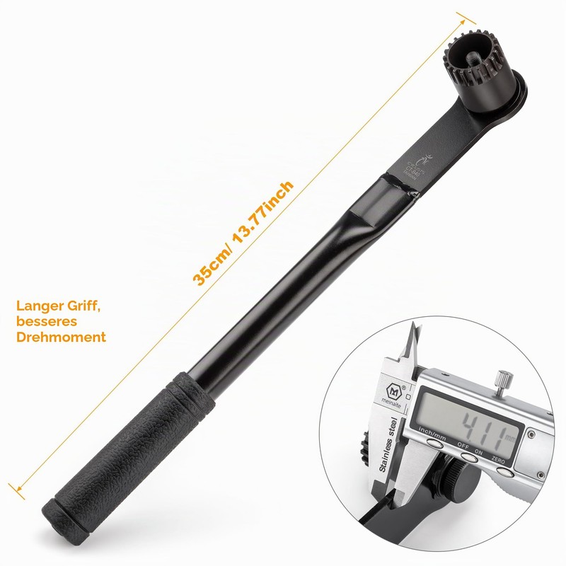 cyclists Bicycle Crank Puller & Bottom Bracket Assembly Tool -