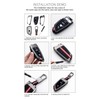 OTMIK Zinc Alloy Car Key Case Compatible with VW Golf