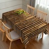 JRZHXYA Bamboo Print Tablecloth 54 x 72 Inch Zen Japanese