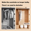 5Pcs Hanging Vacuum Storage Bags - Space Saver Compression Bags