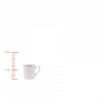 KARACA Elda Turkish Coffee Cup Set of 6 - (12