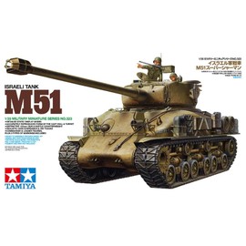 Tamiya Military Kit 1:35 35323 Israeli Tank M51