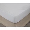 Fitted Sheet White 100% Cotton Bed 180 cm (180 x