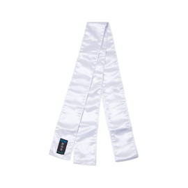 Playwell Martial Arts White Satin Kung Fu Sash
