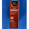 Best Choice 20093 Clear Bandages Assorted Sizes, Box of 45
