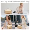 WOOMADA Insulated Lunch Bag For Women - Leakproof Adult Lunch