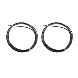 WeldingCity 2-pk 15-ft Steel Conduit Liner 23-40-15 .023"-.025" for MIG Welding Gun Tweco Mini/#1 and Lincoln Magnum 100L