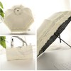 Maibar UV Umbrella Lace Folding Umbrellas Compact Waterproof for Women