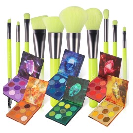 Docolor Paleta De Sombras De Ojos De Piedras Preciosas De 54
