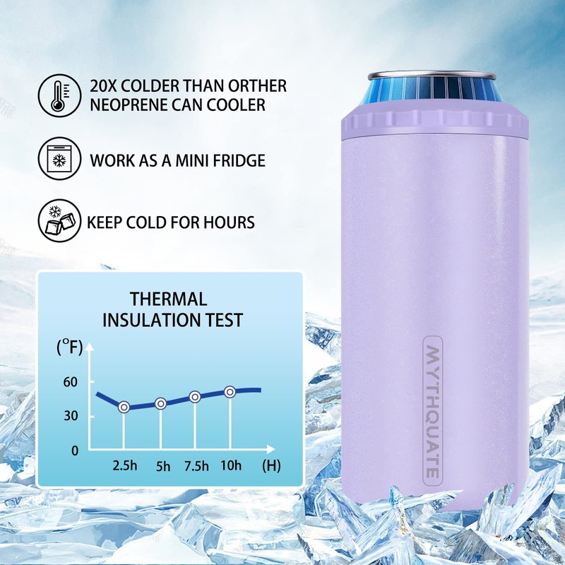 3 in 1 Slim Can Cooler for 12 OZ Skinny