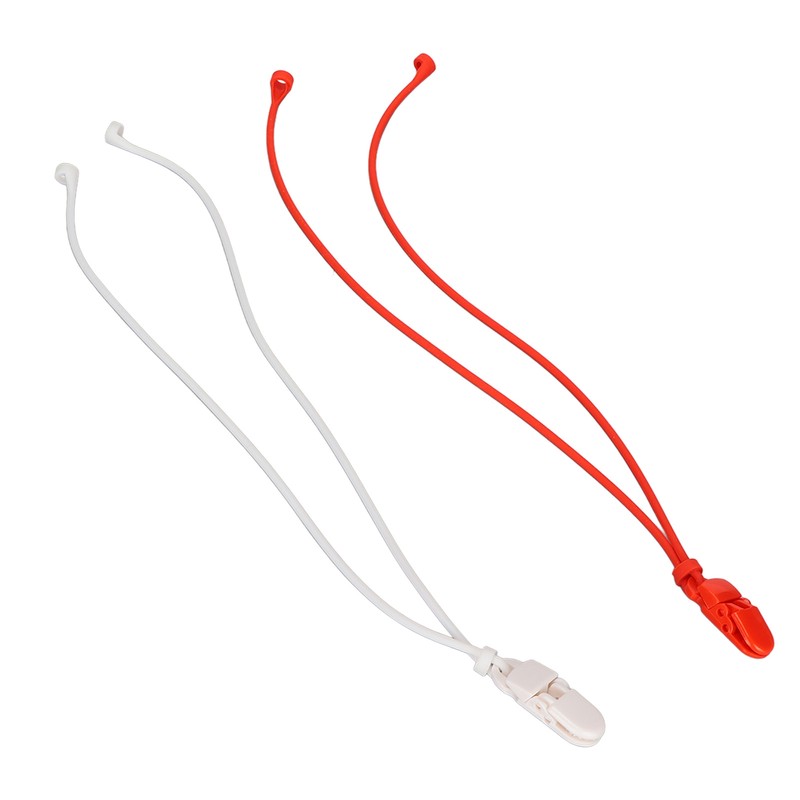 2Pcs Hearing Aid Lanyard Comfortable Wear Very Elastic Anti Lost