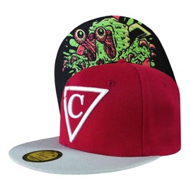 Capiche [99+ Variations Snapback Cap Men's Cap - Baseball - Hat - Art - Unisex - Visor - Men - One Size - Tattoo - Men - Women, [Special] Slimeyes, One Size