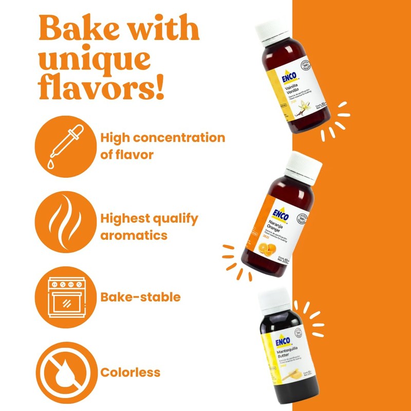 ENCO Vanilla Baking Essence 2.02 fl.oz