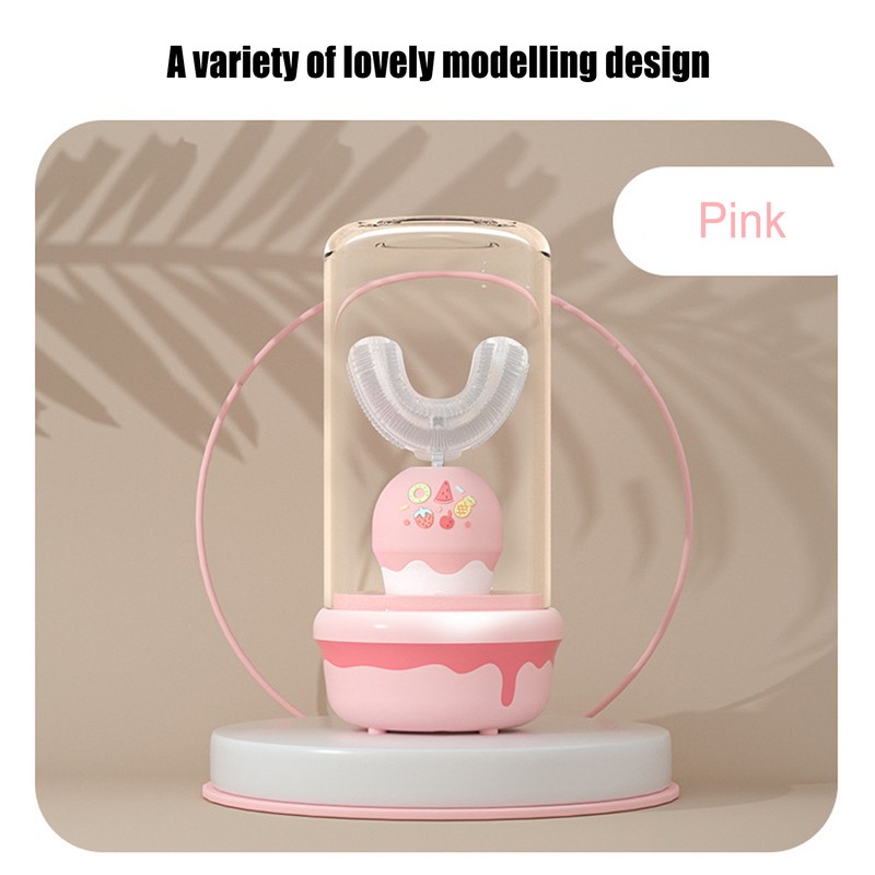 U Shaped Electric Toothbrush Smart USB Wireless Automatic Toothbrush Oral