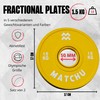 MATCHU - Fractional Plates - Mini Weight Plates - 0.25/0.5/1/1.5/2.5