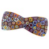 GlassOfVenice Murano Glass Millefiori Bowtie Hair Clip - Multicolor