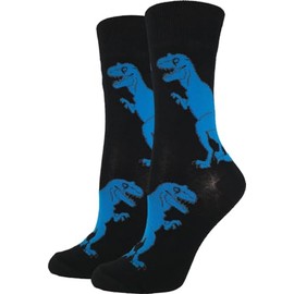 Good Luck Sock Women's Tyrannosaurus Rex Dinosaur Socks, Adult
