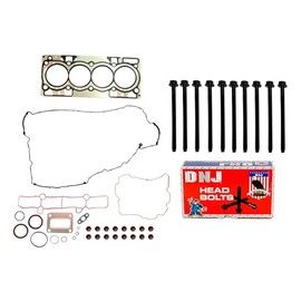 DNJ HGB4312 Cylinder Head Gasket set with Head Bolt Kit for 2014-2020 Ford Escape Fusion 1.5L L4 16V DOHC 1499cc