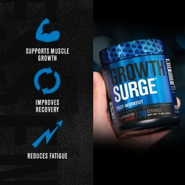 Jacked Factory Growth Surge Creatine Post Workout con L-Carnitina Suplemento diario para el desarrollo y recuperacin muscular con monohidrato de...   