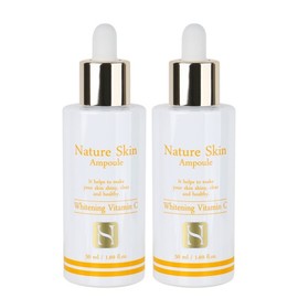 Food Aholic 1+1 Radiant Tone-Up Whitening Vitamin C Ampoule 50+50ml / Brightening Moisturizing / 푸드어홀릭 1+1 광채톤업 화이트닝 비타민C 앰플 50+50ml /브라이트닝 보습
