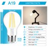 Ascher 60 Watt Equivalent, E26 LED Filament Light Bulbs, Daylight
