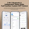 TAZATA Bluetooth Pillow Speaker for Sleeping, Blue