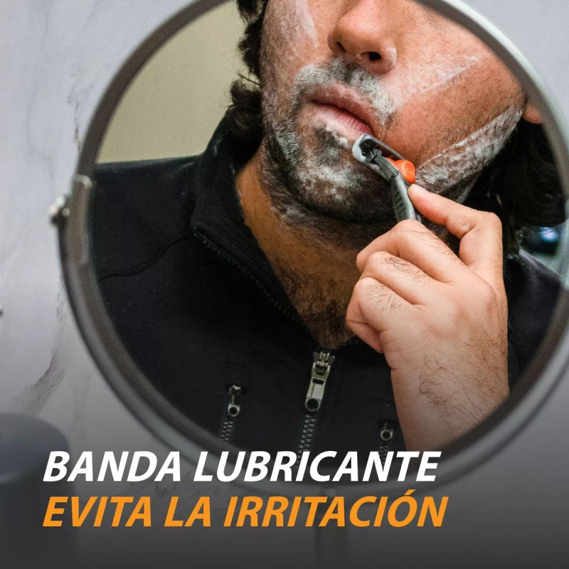 BIC Rastrillo Bic Hybrid Comfort 3 1 mango y 6