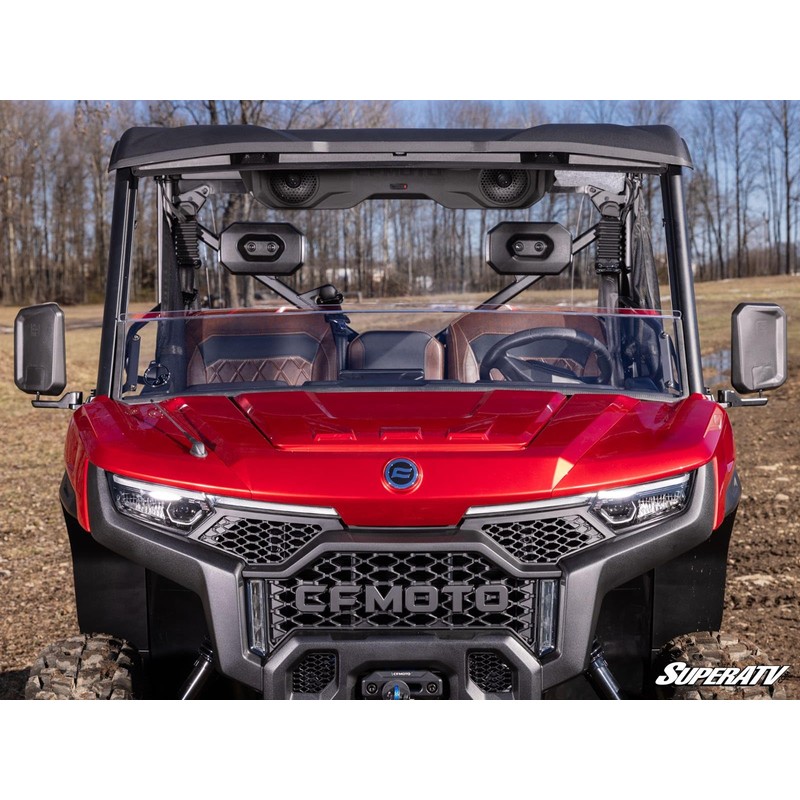SuperATV CFMOTO UForce U10 Pro Half Windshield
