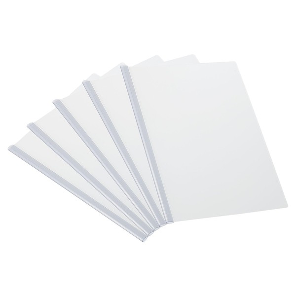 PATIKIL Clear Report Covers with Sliding Bars, 5 Pcs 8