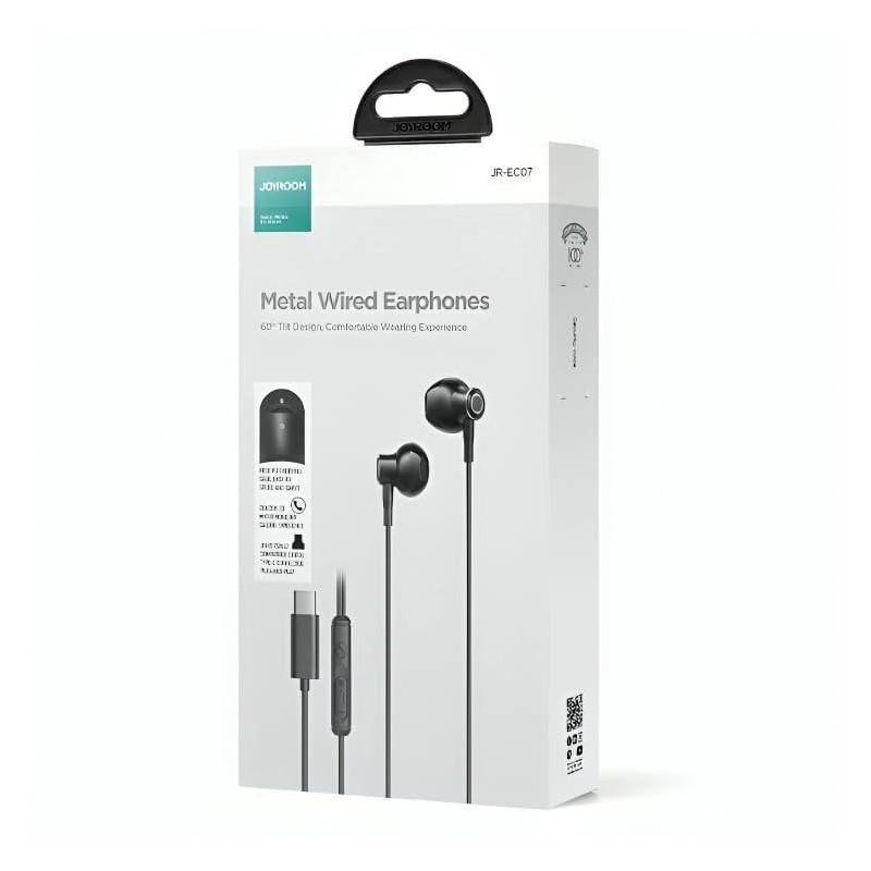 Joyroom Metal wired earphones JR-EC07
