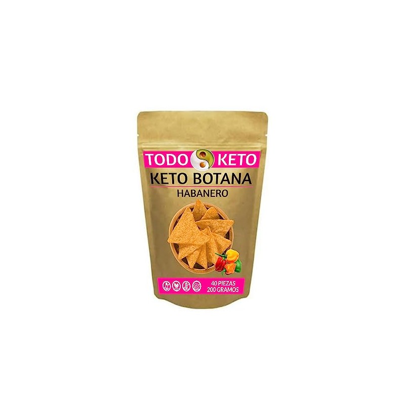 Totopos Keto Botana de Almendra