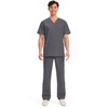 Cherokee Men's V-Neck Top Traditional fit with 4 Pockets, Ultra
