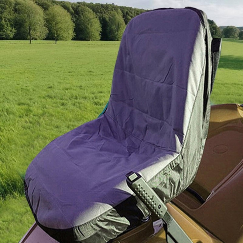 Riding Mower Seat | Black Oxford Cloth Lawnmower Seat,Oxford Cloth