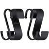 HONZUEN 12 Pack Heavy Duty S Hooks, Flat S Shaped