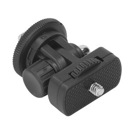 Hot Shoe Adapter, Non-Slip Pad, Quick Install Lock Button, Micro SLR Hot Shoe Adapter, 180 Degree Tilt for Photography