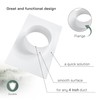 Vent Systems 4" Inch White Duct Connector Flange – 2