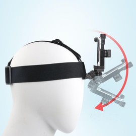 Lupholue Cellphone Head Strap Headband Strap Mount with Phone Clip Mount Compatible with GoPro Hero 12, 11, 10, 9, 8, 7, (2018), 6, Hero Black, Session, Xiaomi Yi, SJCAM