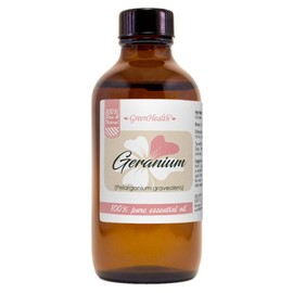 Geranium Essential Oil - 100% Essential Oil - 4 fl oz - GreenHealth