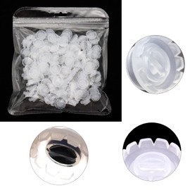 100 Stücke Wimpern Blossom, Wimpernverlängerung Tasse, Wimpern Fan Blossom Cup, für Wimpern Pfropfen, Wimpernverlängerung