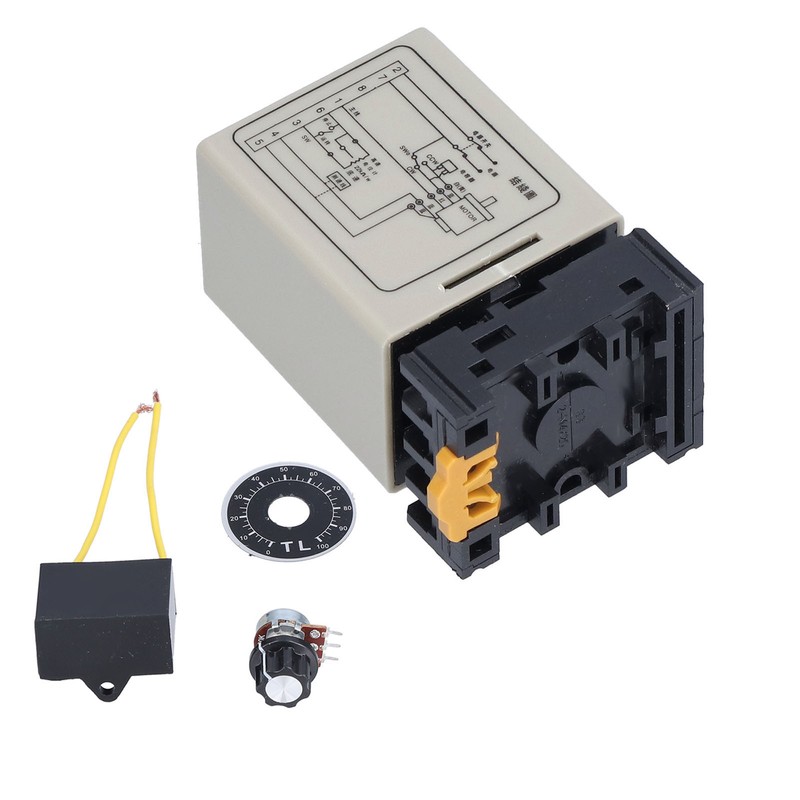 BERM AC Motor Speed Controller Regulator Split 1 Phase 6W‑200W