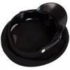 Deluxe Chauffeur Cap - BLACK, XL