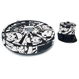 MightySkins Carbon Fiber Skin for iRobot Roomba 675 Max Coverage - Trooper Storm | Protective, Durable Textured Carbon Fiber Finish | Easy to Apply, Remove, and Change Styles | Made in The USA